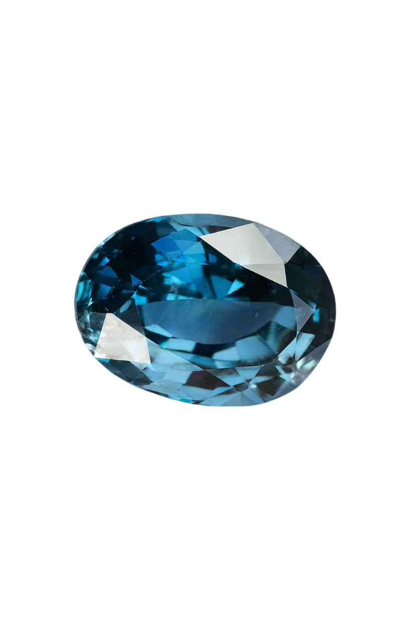 Natural Teal Sapphire (1.96 Ct) - Sri Lanka 💰 - Gemcy Gems