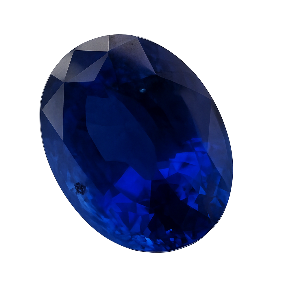 Natural Blue Sapphire (2.76 Ct) - Sri Lanka 💰 - Gemcy Gems