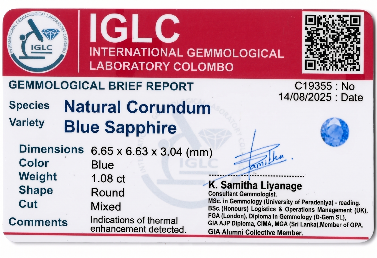 Blue Sapphire - Gemcy Gems