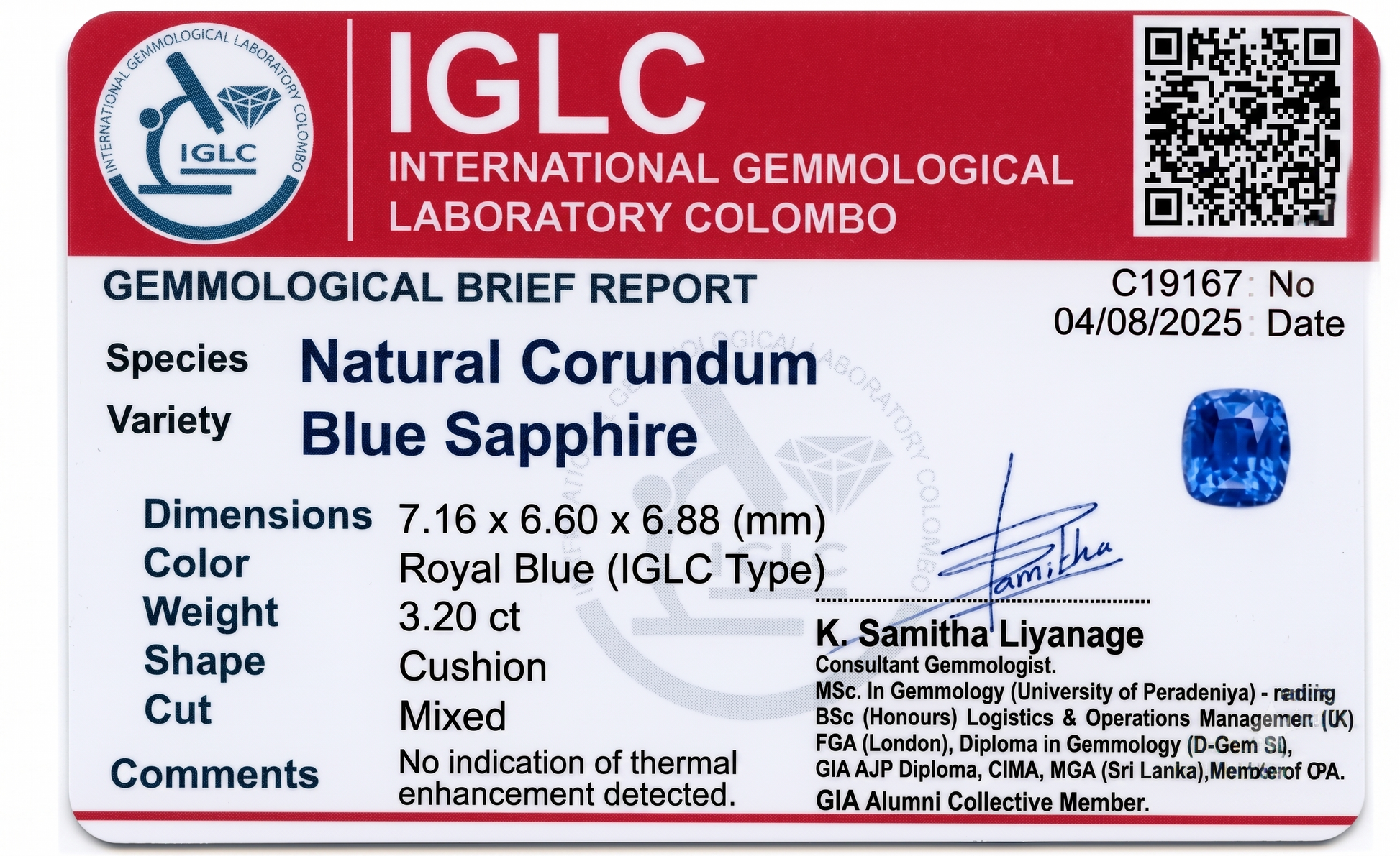 Blue Sapphire