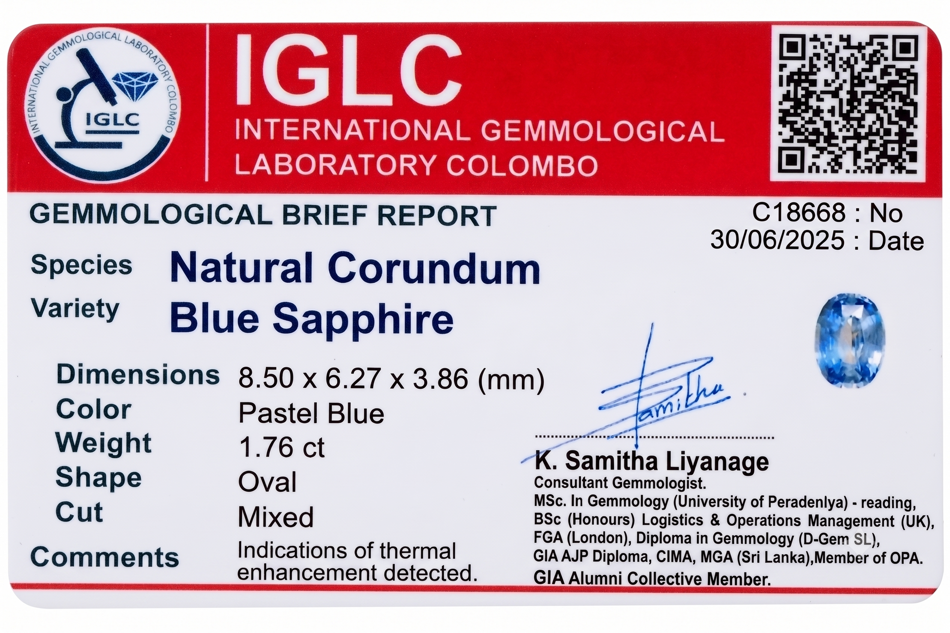 Blue Sapphire