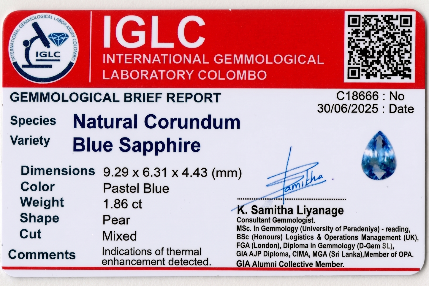Blue Sapphire