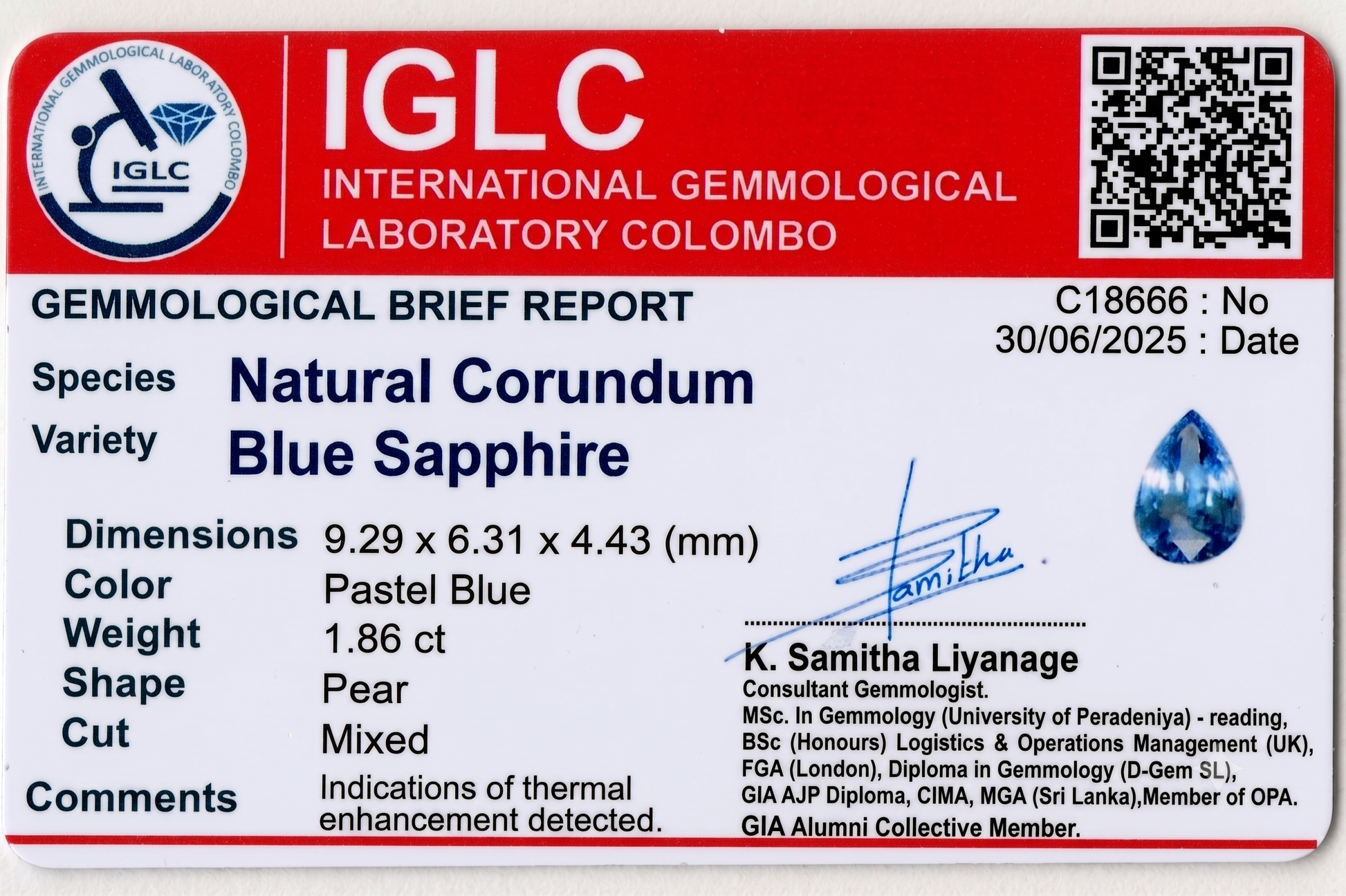 Blue Sapphire